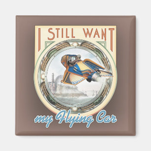 Fliegen-Auto-Quadrat-Magnet Magnet