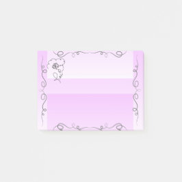 Fliegen Beauty Lavender Sticky Notes Post-it Klebezettel