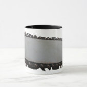 Fliegen-Blatt Tasse (Zentrum)