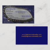 Fliegen-Blatt Visitenkarte (Vorne/Hinten)