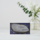 Fliegen-Blatt Visitenkarte (Stehend Vorderseite)