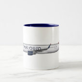 Fliegen-BRITISCHE Tasse A320 (Mittel)