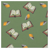 Fliegen-Bücher! Stoff (Nahaufnahme)