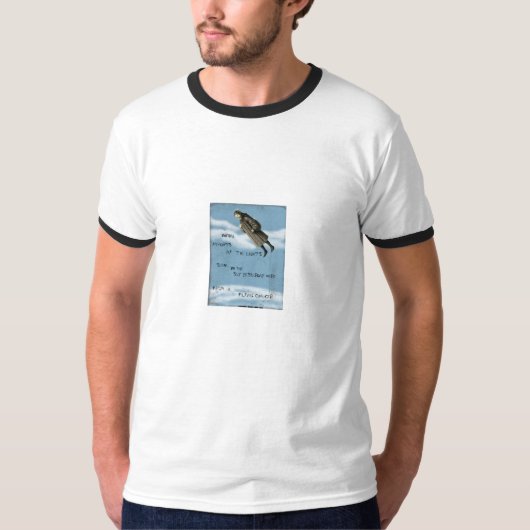 Fliegen Chaucer T-Shirt (Vorderseite)