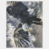FLIEGEN EAGLE FLEECEDECKE (Vorderseite)