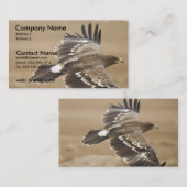Fliegen-Eagle-Visitenkarte Visitenkarte (Vorne/Hinten)