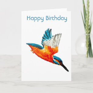 Fliegen-Eisvogel Karte