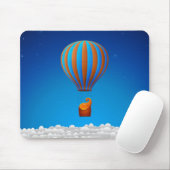 Fliegen-Elefant Mousepad (Mit Mouse)