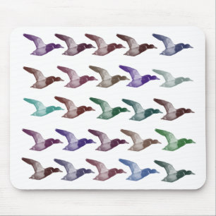 Fliegen-Ente Mousepad