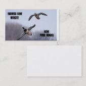 Fliegen-Enten Visitenkarte (Vorne/Hinten)