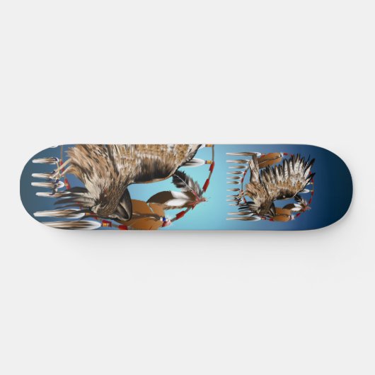 Fliegen-Falke Dreamcatcher Skateboard (Horizontal)