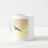 Fliegen-Festung im Flug Kaffeetasse (Vorderseite Links)