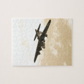 Fliegen-Festung im Flug Puzzle (Horizontal)