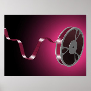 Fliegen-Filmrolle Poster