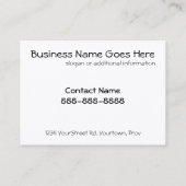 Fliegen-Fischen auf See-leitenden Visitenkarte (Rückseite)