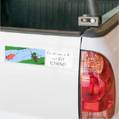 Fliegen-Fischen Autoaufkleber (Auf Lkw)