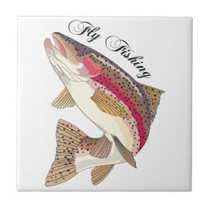 Fliegen-Fischen Fliese