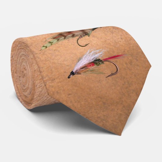 FLIEGEN-FISCHEN KRAWATTE (Gerollt)