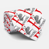 Fliegen-Fischen mit Fischen-Köder Krawatte (Gerollt)