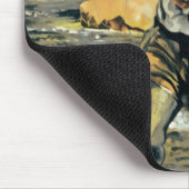 Fliegen-Fischen Mousepad (Ecke)