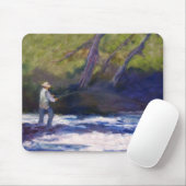 Fliegen-Fischen Mousepad (Mit Mouse)