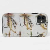 Fliegen-Fischen-Nymphen-Köder Case-Mate iPhone Hülle (Rückseite (Horizontal))