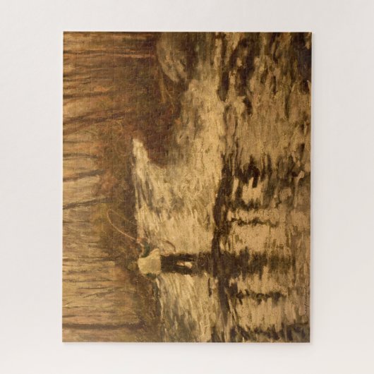 Fliegen-Fischen Puzzle (Vertikal)