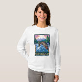 Fliegen-Fischen SceneNew Mexiko T-Shirt (Vorne ganz)