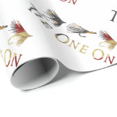 FLIEGEN-FISCHEN USA GESCHENKPAPIER (Rolleneckpunkt)