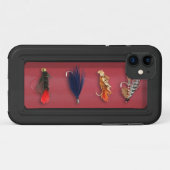 Fliegen-Fischenfliegen Case-Mate iPhone Hülle (Rückseite (Horizontal))