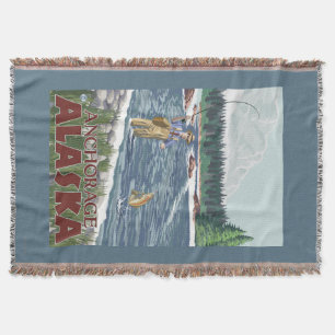 Fliegen-Fischer - Anchorage, Alaska Decke