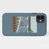 Fliegen-Fischer - Cordova, Alaska Case-Mate iPhone Hülle (Rückseite (Horizontal))