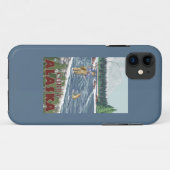 Fliegen-Fischer - Curry, Alaska Case-Mate iPhone Hülle (Rückseite (Horizontal))
