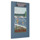 Fliegen-Fischer - Curry, Alaska Klemmbrett (Rechts)