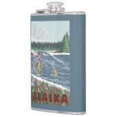 Fliegen-Fischer - Dawson, Alaska Flachmann (Links)