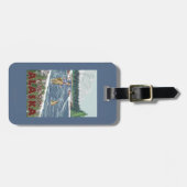 Fliegen-Fischer - Dawson, Alaska Gepäckanhänger (Vorderseite horizontal)