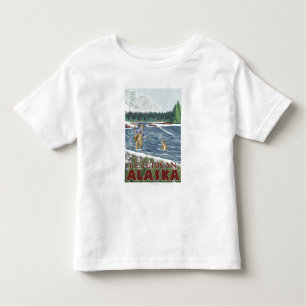 Fliegen-Fischer - Ketchikan, Alaska Kleinkind T-shirt