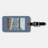 Fliegen-Fischer - Latouche, Alaska Gepäckanhänger (Vorderseite horizontal)