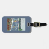 Fliegen-Fischer - Petersburg, Alaska Gepäckanhänger (Vorderseite horizontal)