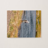 Fliegen-Fischer Puzzle (Horizontal)