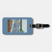 Fliegen-Fischer - Seward, Alaska Gepäckanhänger (Vorderseite horizontal)