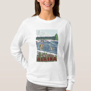 Fliegen-Fischer - Seward, Alaska T-Shirt