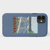 Fliegen-Fischer - Wrangell, Alaska Case-Mate iPhone Hülle (Rückseite (Horizontal))