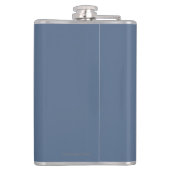 Fliegen-Fischer - Wrangell, Alaska Flachmann (Rückseite)