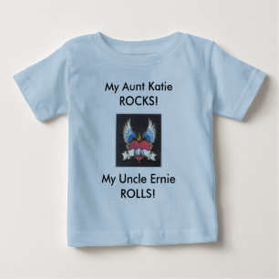 Fliegen-Fliege G.G., mein Onkel Ernie ROLLS! , Baby T-shirt