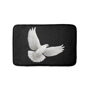 Fliegen-Friedenstauben-Bad-Matte Badematte