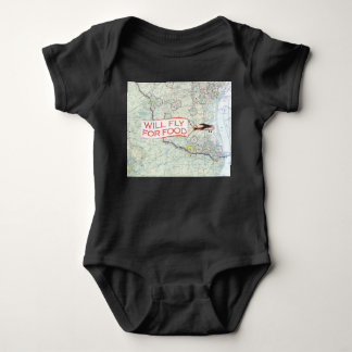 Fliegen für Baby Bodysuit Strampler