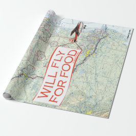 Fliegen für Lebensmittelverpackungspapier Geschenkpapier