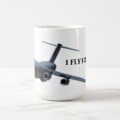 Fliegen für Nahrung Kaffeetasse (Mittel)