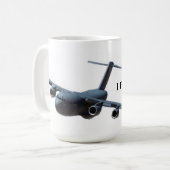 Fliegen für Nahrung Kaffeetasse (Vorderseite Links)